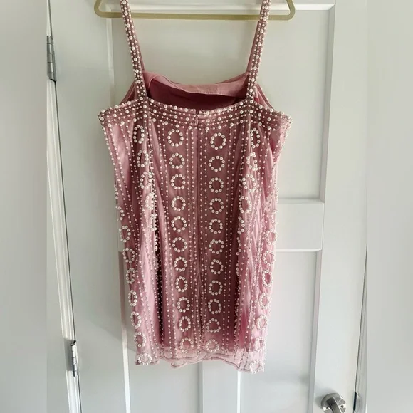 LPA Lelia Mini Dress in Bubble Pink - Picture 10 of 15